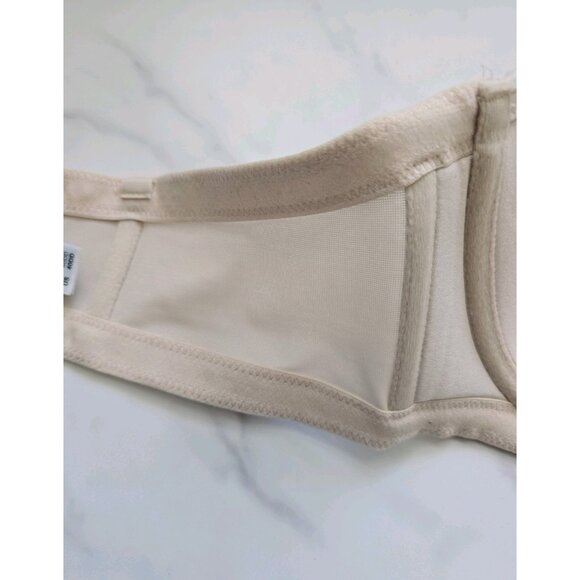 Wacoal Red Carpet Strapless Underwire Full Coverage 854119 Lined Beige Bra 40DD - Picture 8 of 10